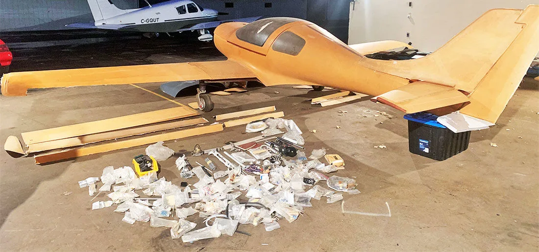 Cabin interior of a 1989 Lancair 235.