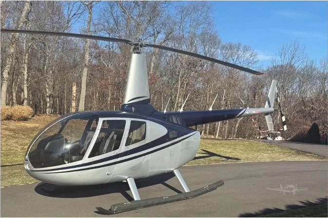 Exterior view of a 2020 ROBINSON R66.