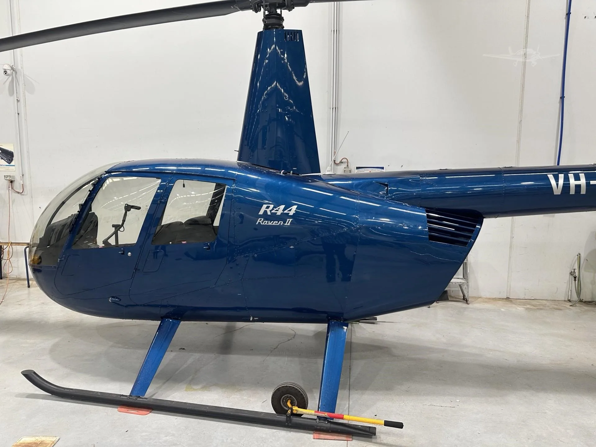 Exterior view of a 2021 ROBINSON R44 RAVEN II.