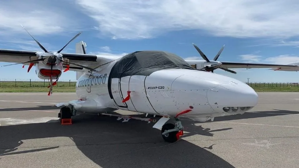 Exterior view of a 2022 LET L-410 UVP-E20.