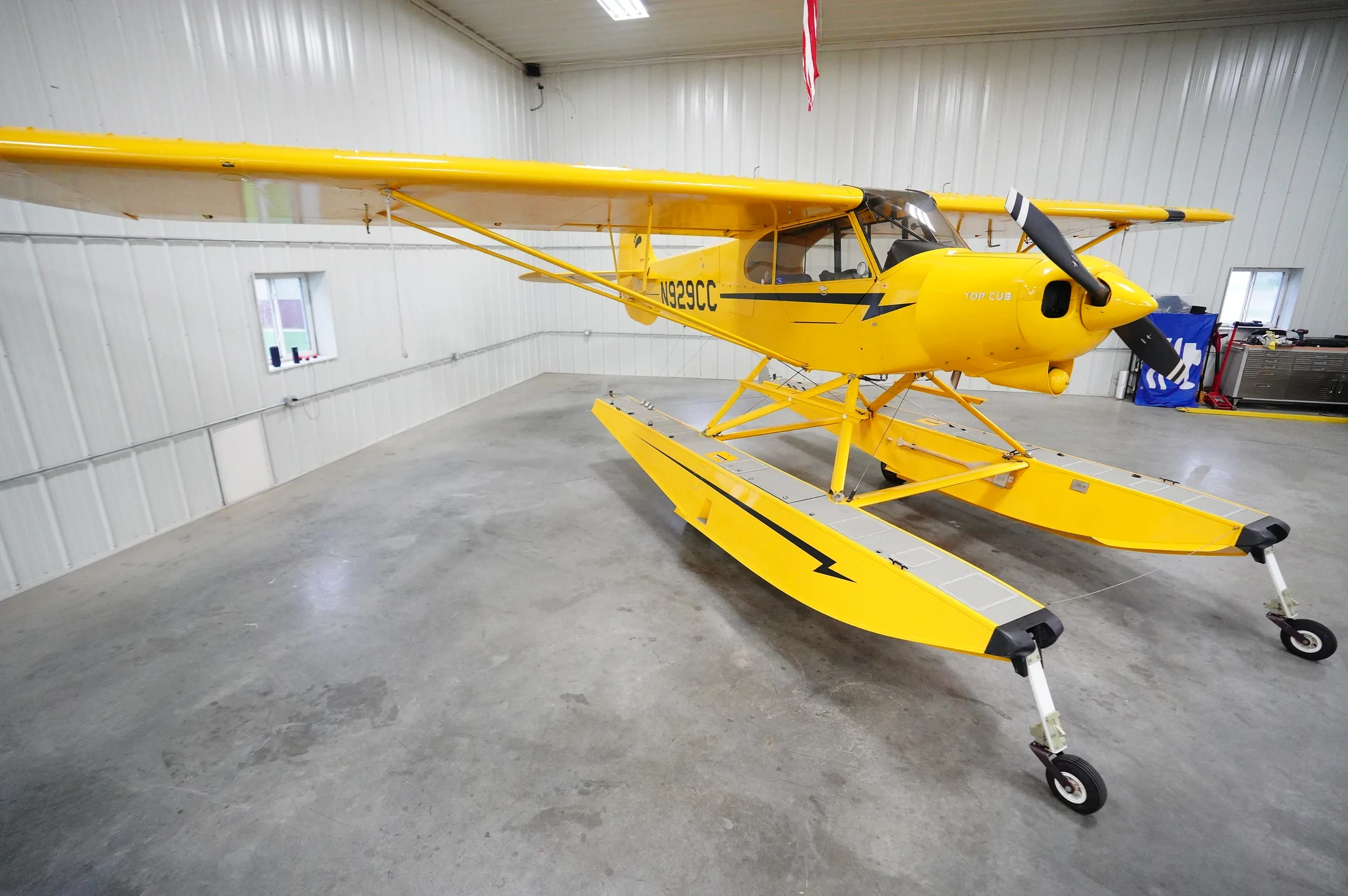 Exterior view of a 2005 O-360C4P, N929CC.