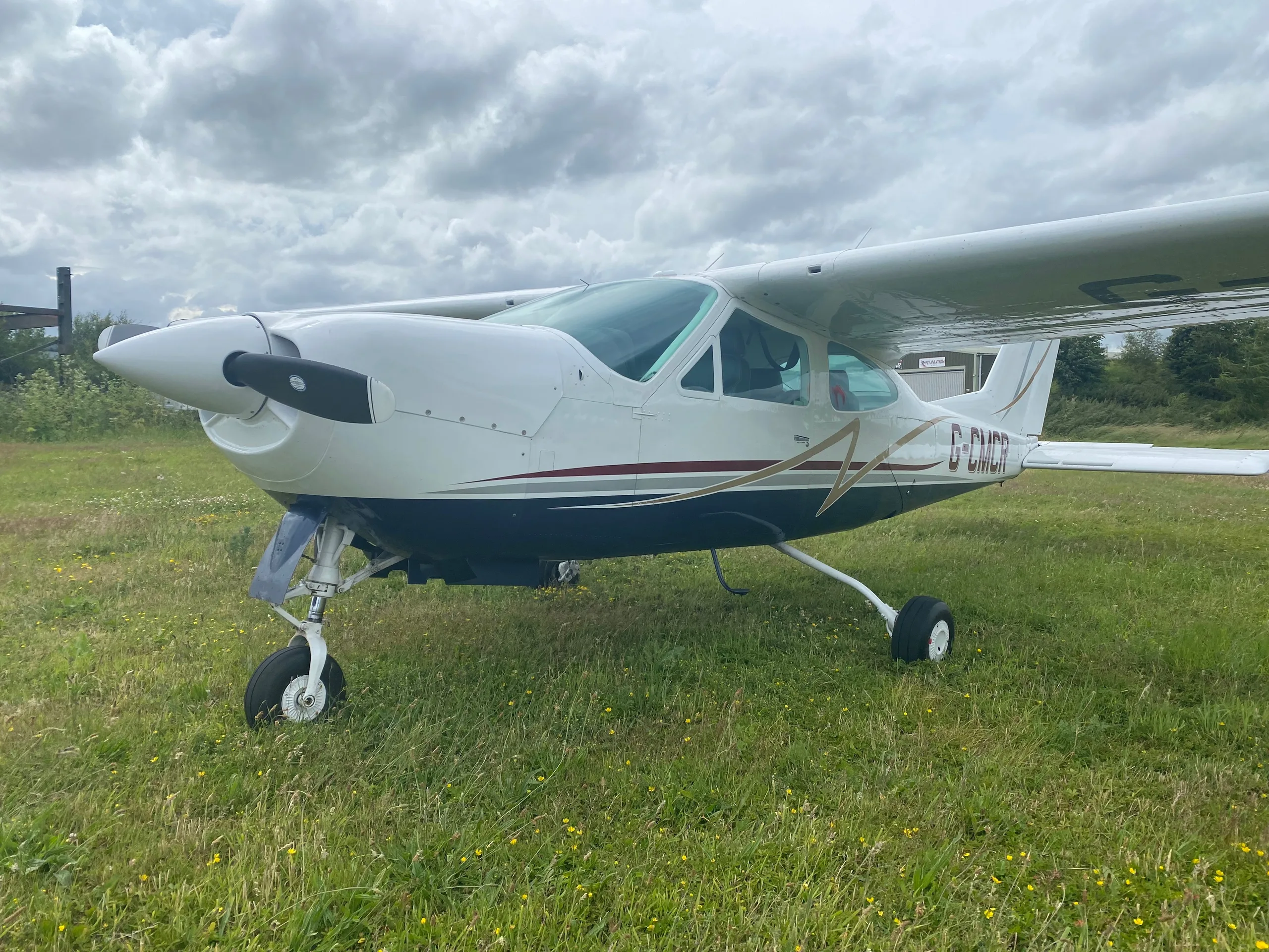 Exterior view of a 1979 Pitts S2A.