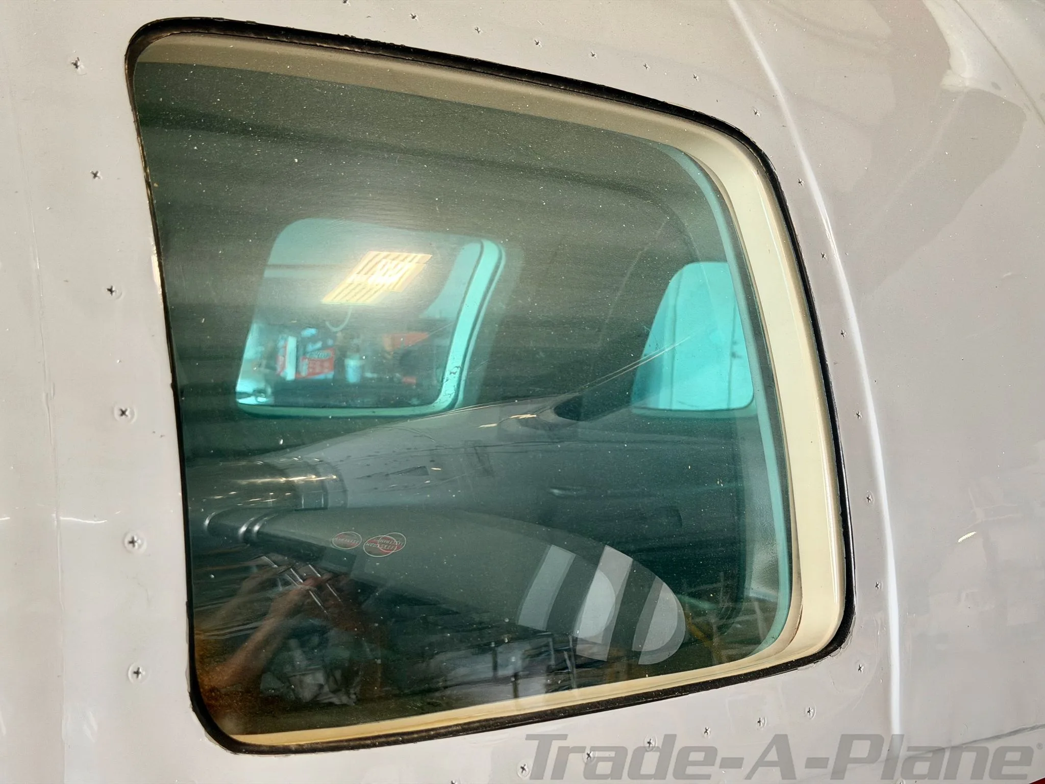 Cabin interior of a 1974 MITSUBISHI MU 2J.