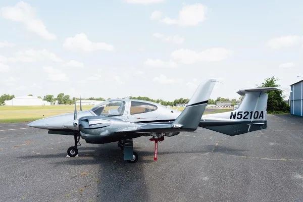 Marketing image of a 2018 Diamond TwinStar DA42.