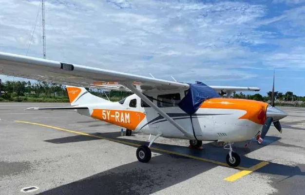 Marketing image of a 2023 Cessna T206H.