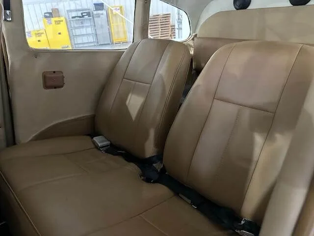 Cabin interior of a 1978 Cessna.