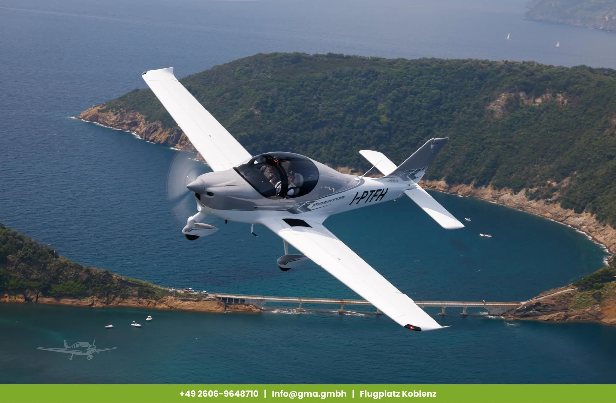 Marketing image of a 2027 TECNAM P MENTOR.