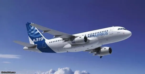 Marketing image of a 2019 Airbus A319.