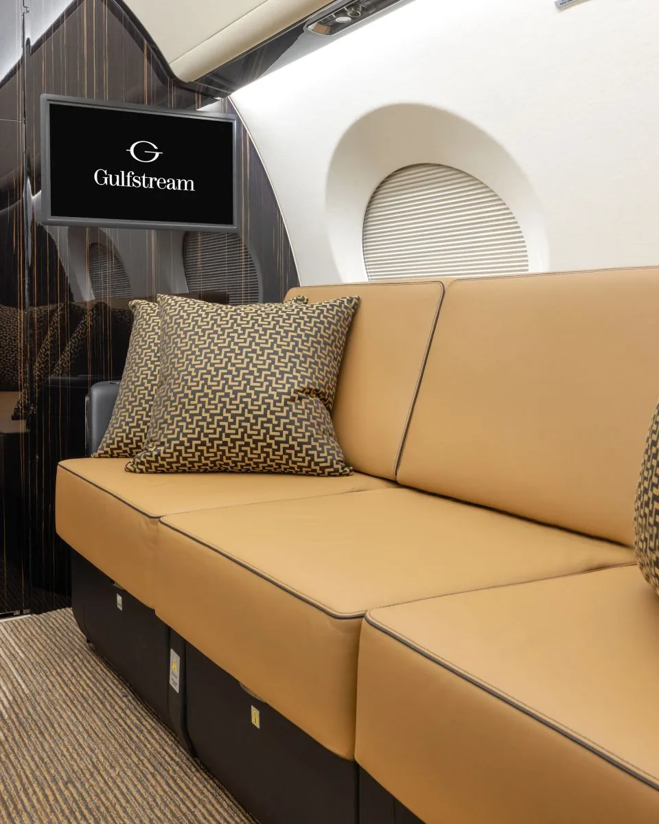Cabin interior of a Gulfstream G500 –.