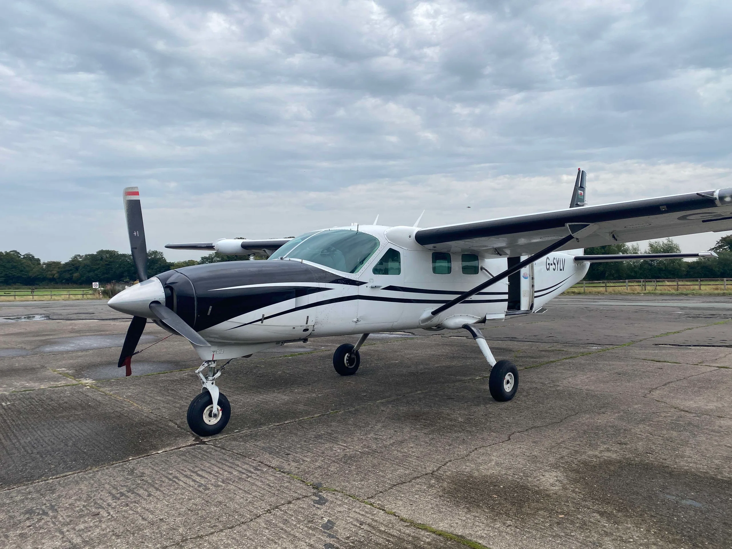 Exterior view of a 1981 Cessna 172P.