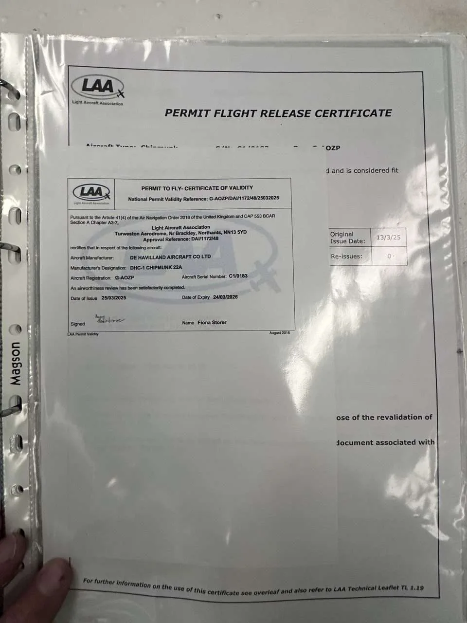 Document or specification page.