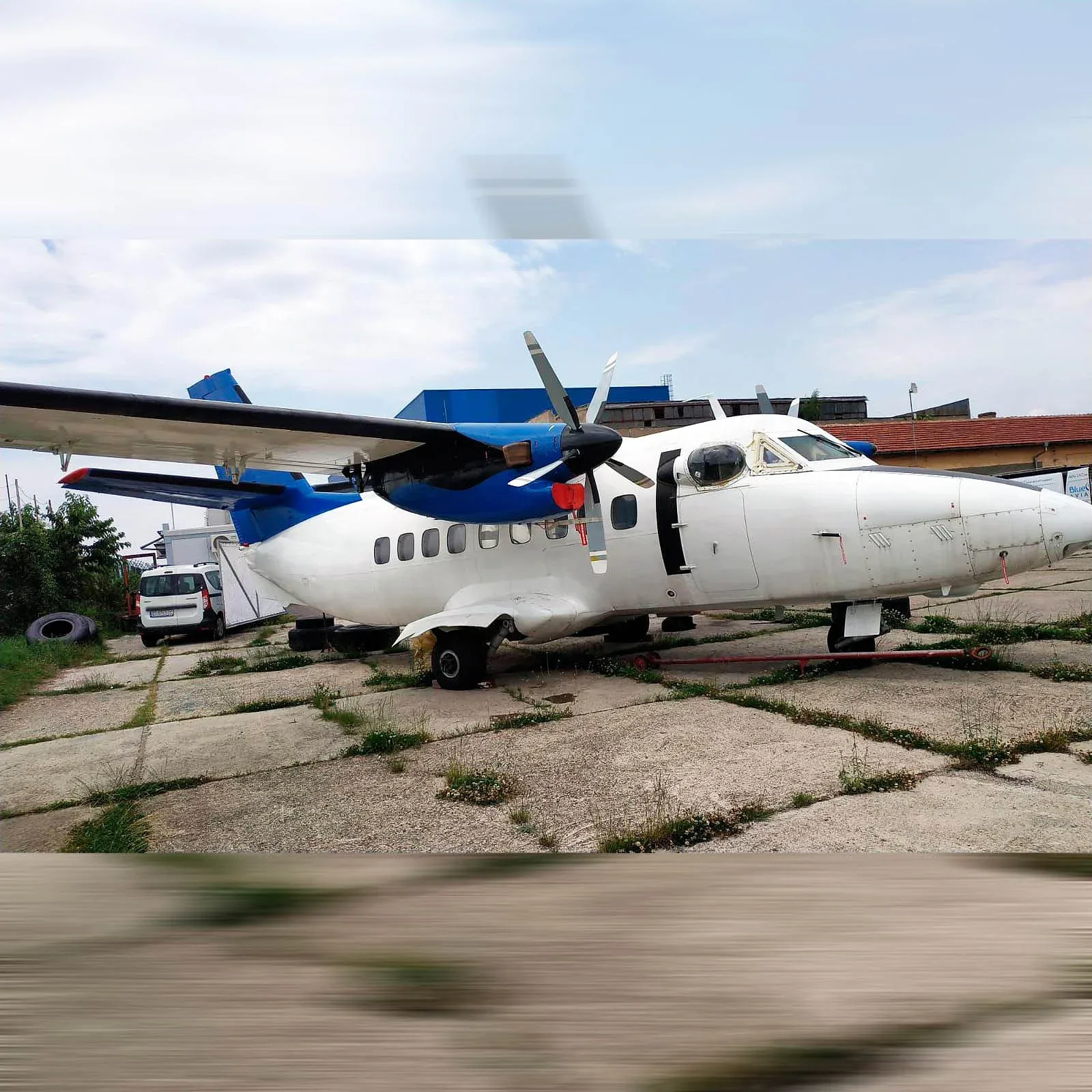 Exterior view of a 1992 Antonov.