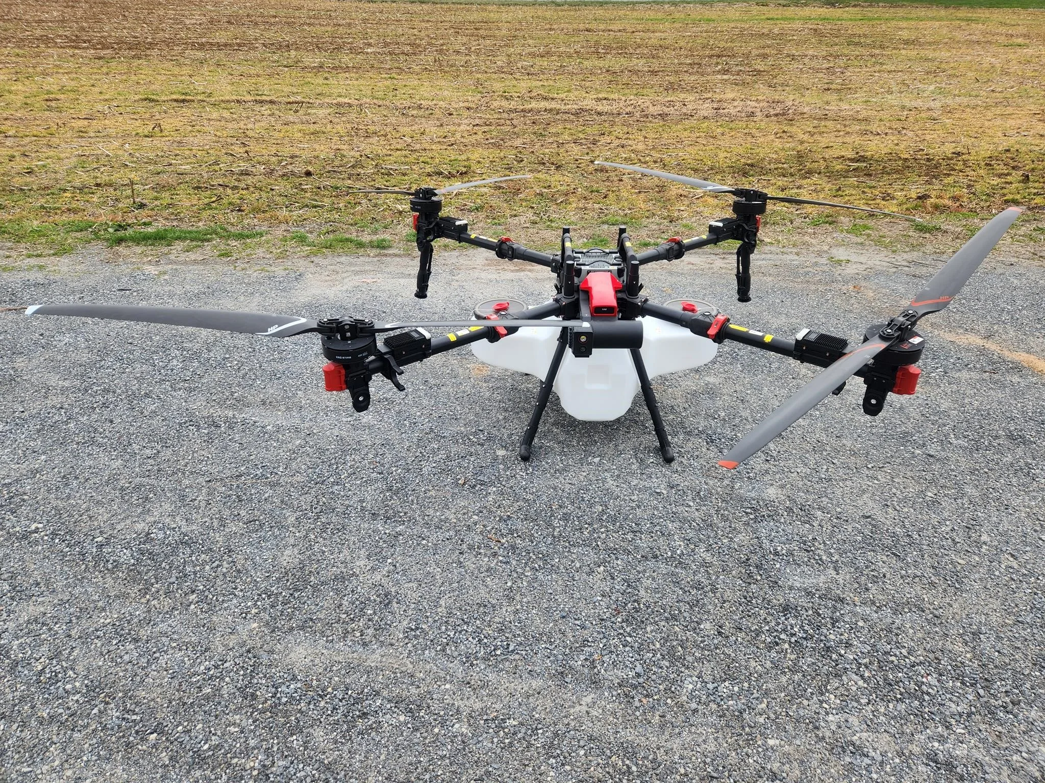 Exterior view of a 2024 XAG P150.