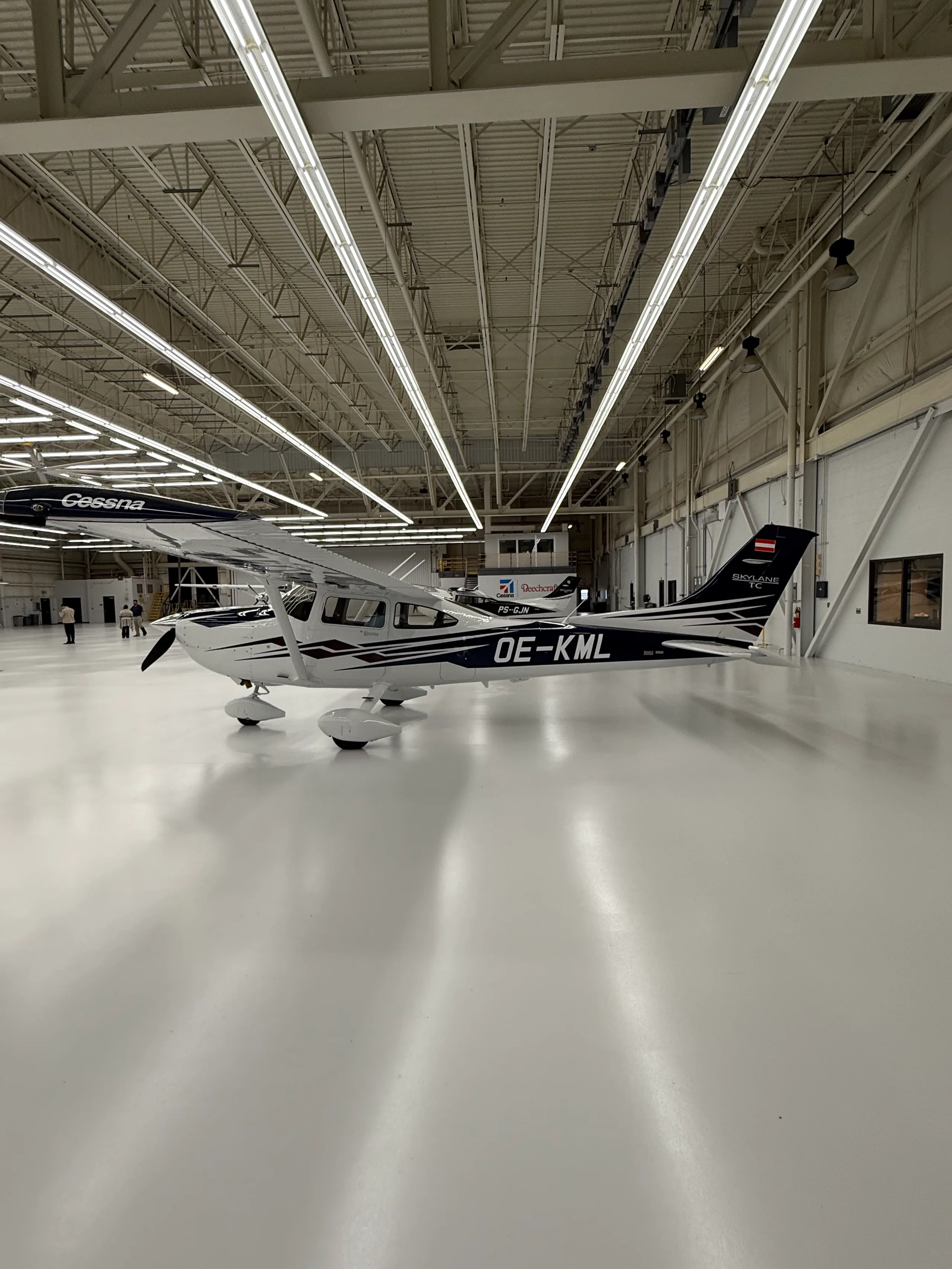 Exterior view of a 2025 Cessna T182T Built 09/2025.