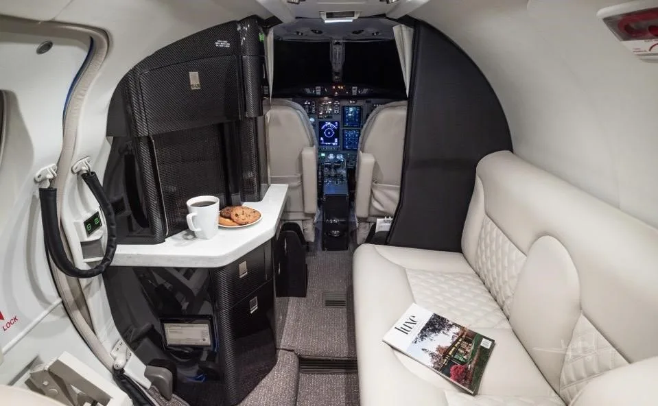 Cabin interior of a 1994 CESSNA CITATION V ULTRA.