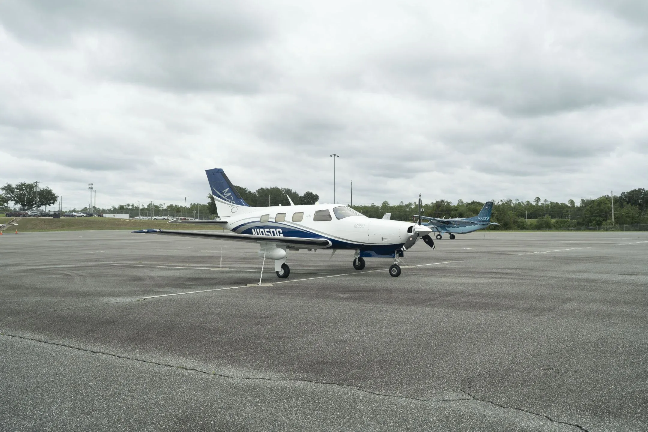 Exterior view of a 2025 Piper M350.