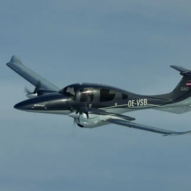 Marketing image of a 2022 Diamond DA62.