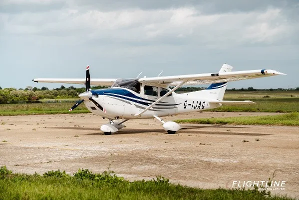 Marketing image of a 2005 Cessna 182T.