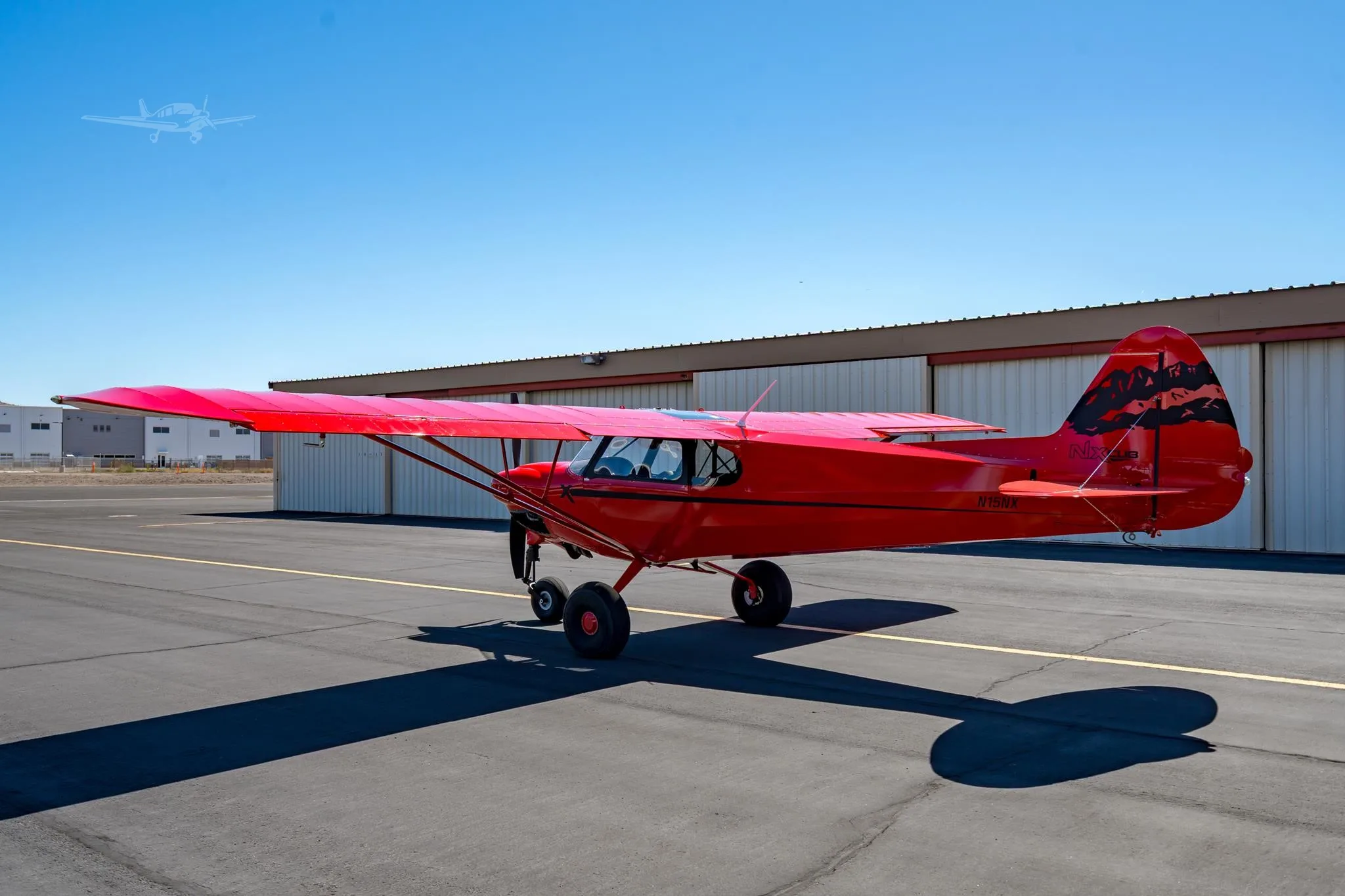 Exterior view of a 2021 CUBCRAFTERS NXCUB, N15NX.