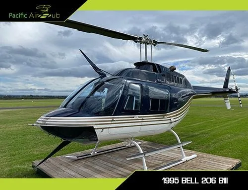 Exterior view of a 1995 BELL 206B III.