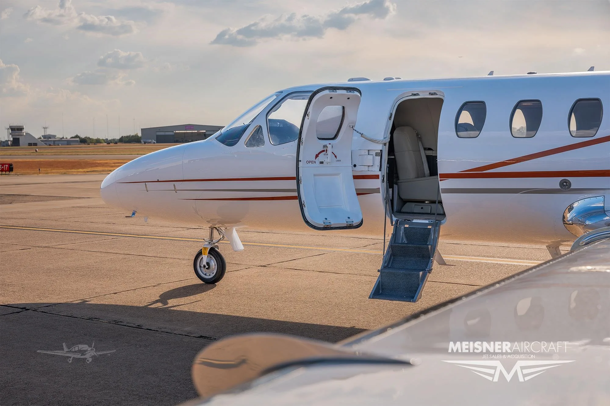 Exterior view of a 2007 CESSNA CITATION ENCORE+, N764JS.