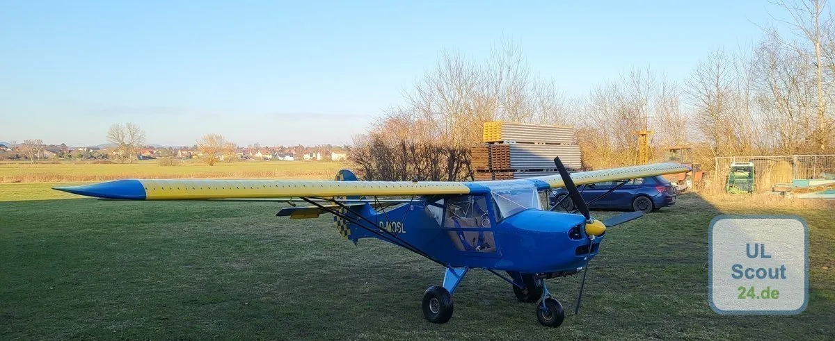 Exterior view of a 1993 Avid Aircraft Eigenbau.