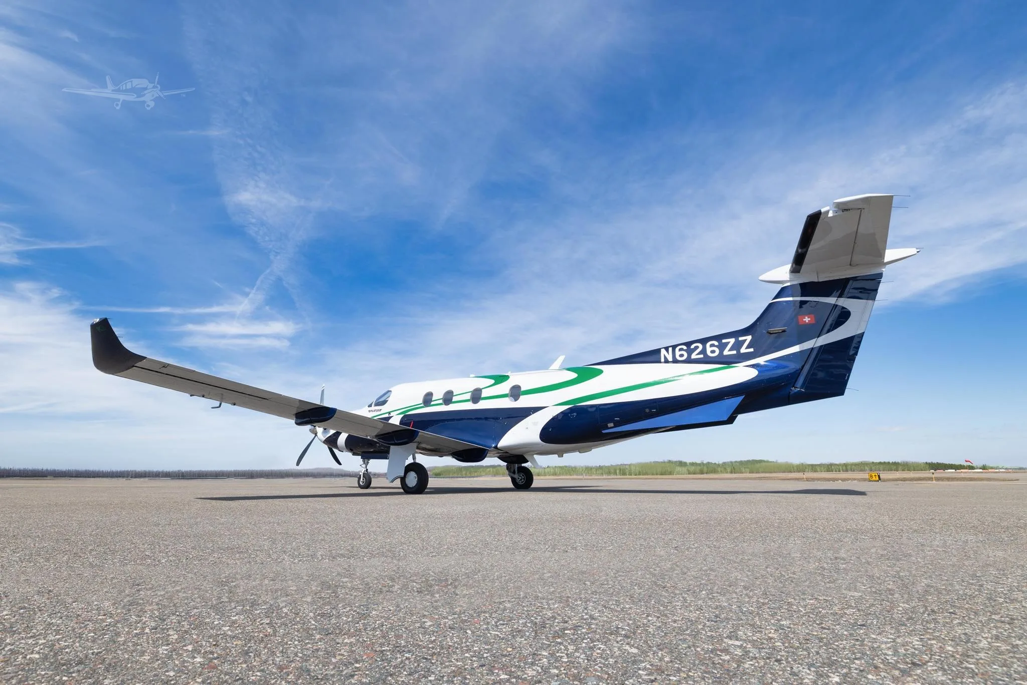 Marketing image of a 2006 PILATUS PC-12/47.