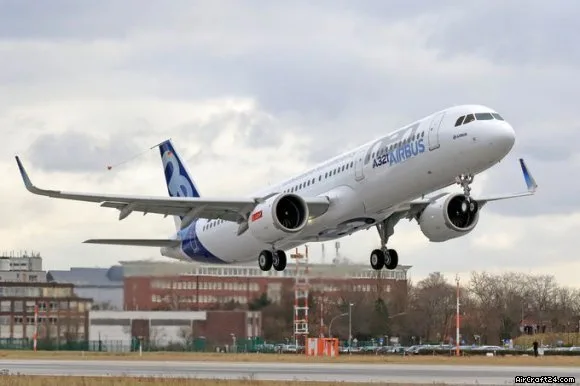 Marketing image of a 2012 Airbus A321.