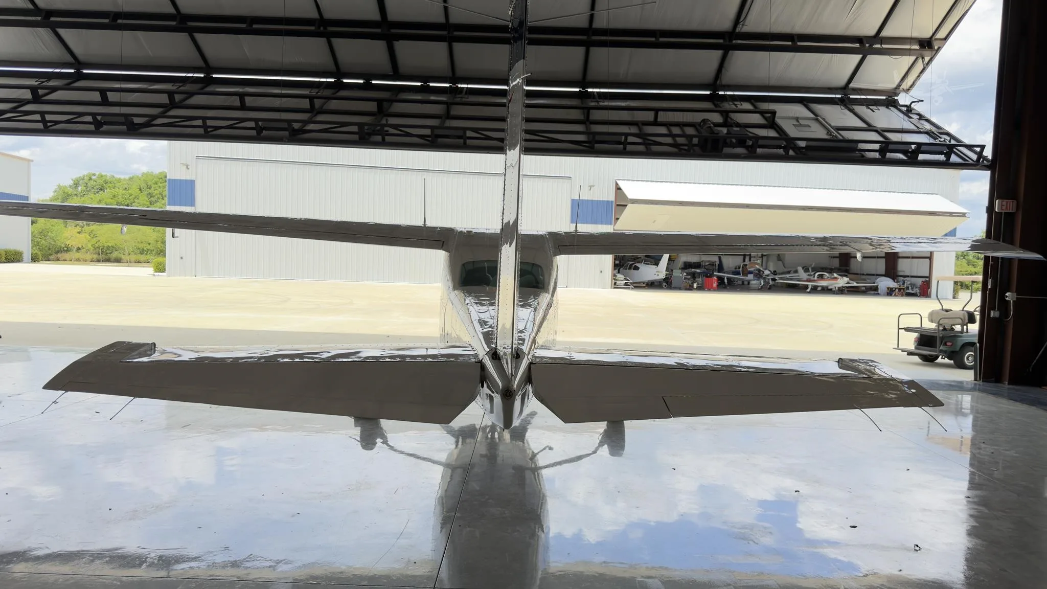Exterior view of a 1979 CESSNA TURBO 210N, N6505N.
