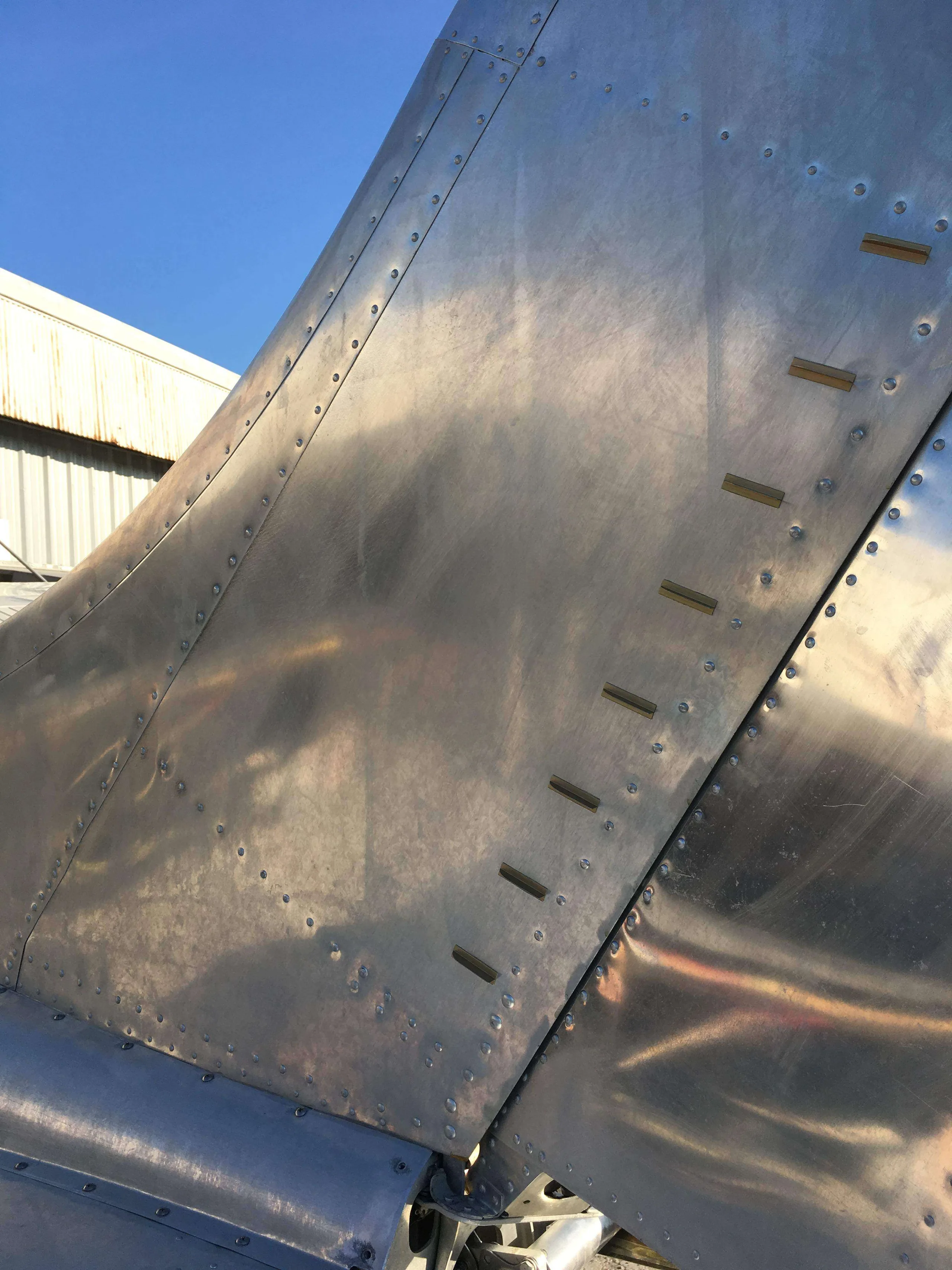 Engine detail of a 1979 Cessna C182Q.