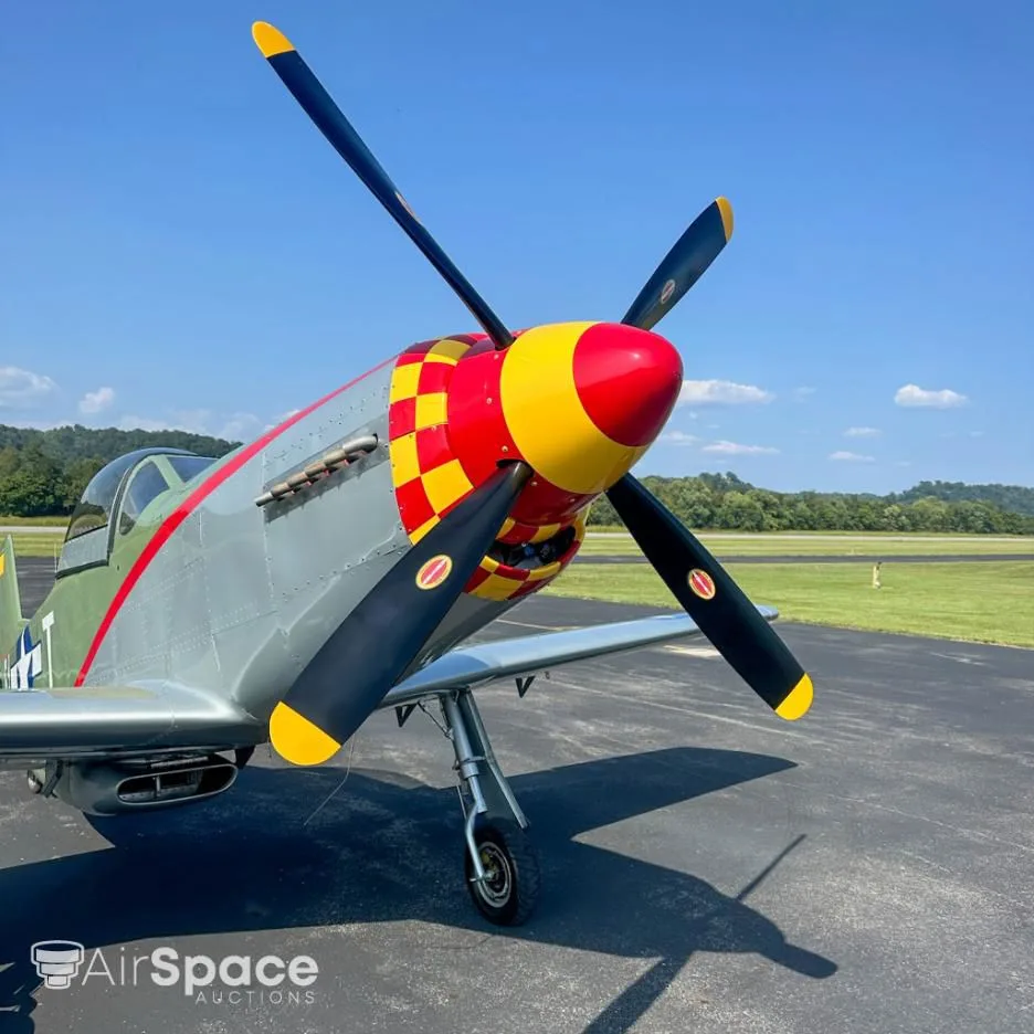 Exterior view of a 2017 Titan T-51 Mustang.