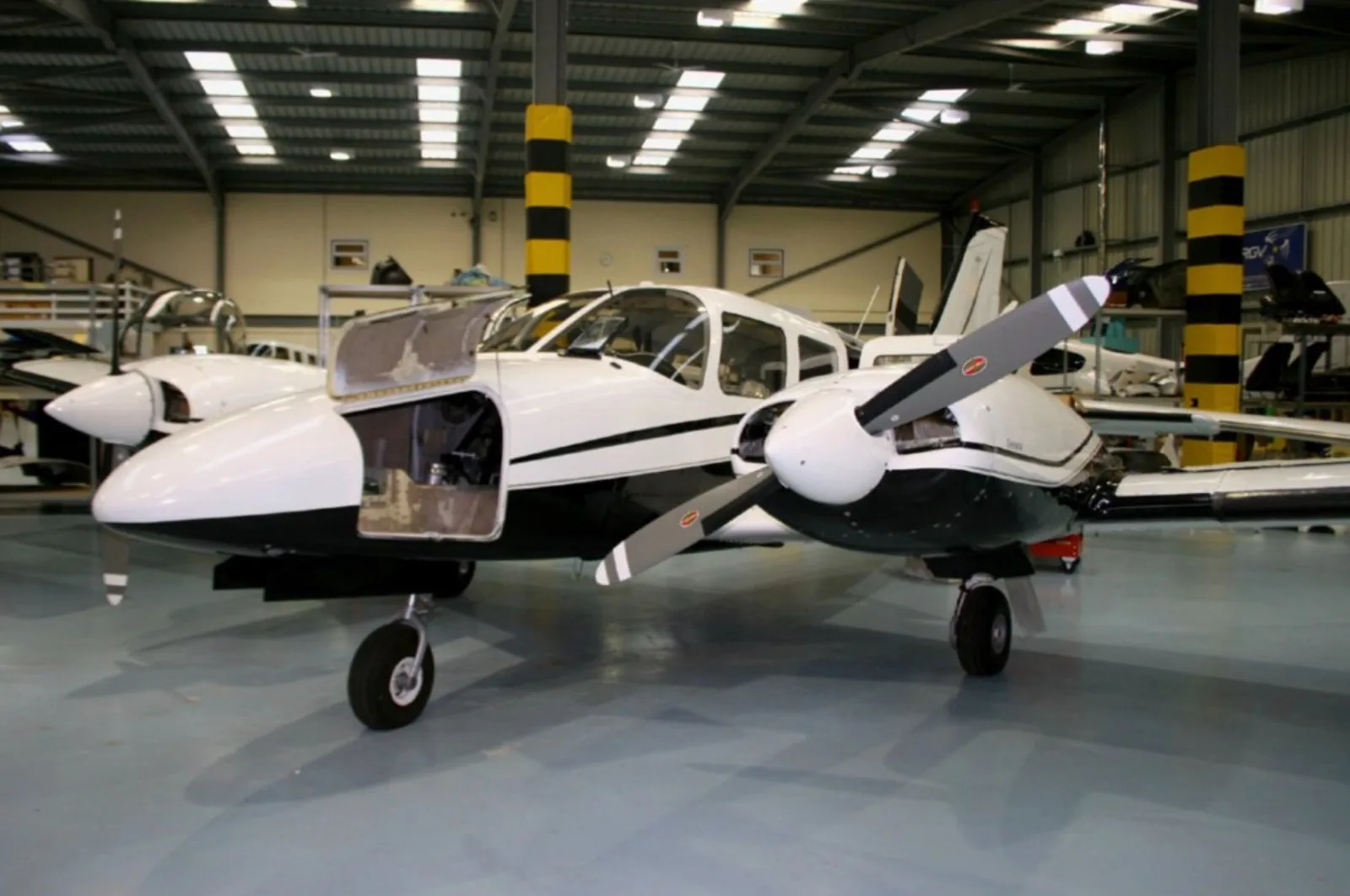 Exterior view of a 1979 Piper PA28RT-201 Arrow IV.