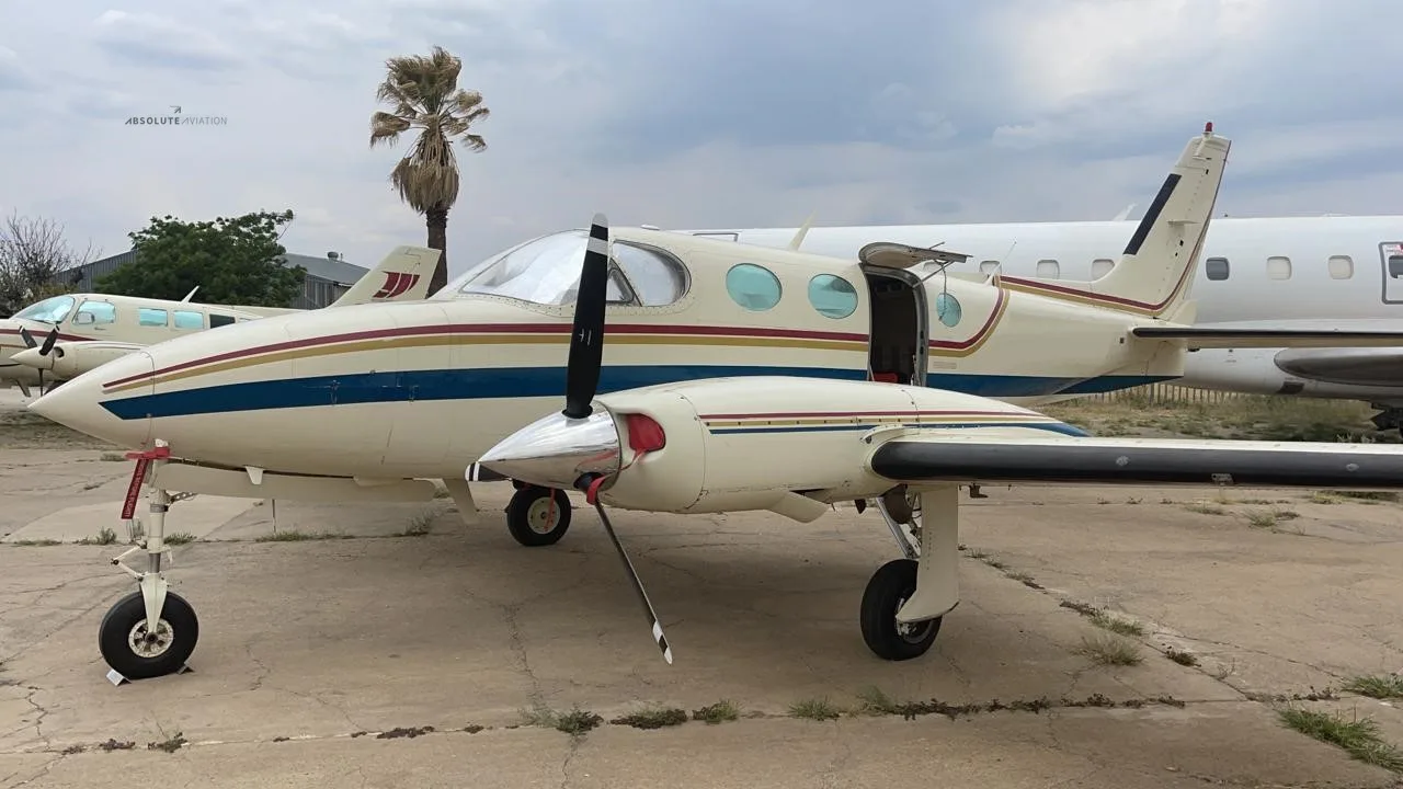 Exterior view of a 1980 CESSNA 340A.