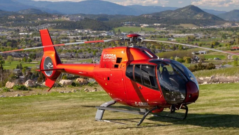 Exterior view of a 2008 Eurocopter EC120B 1534, C-GRML.
