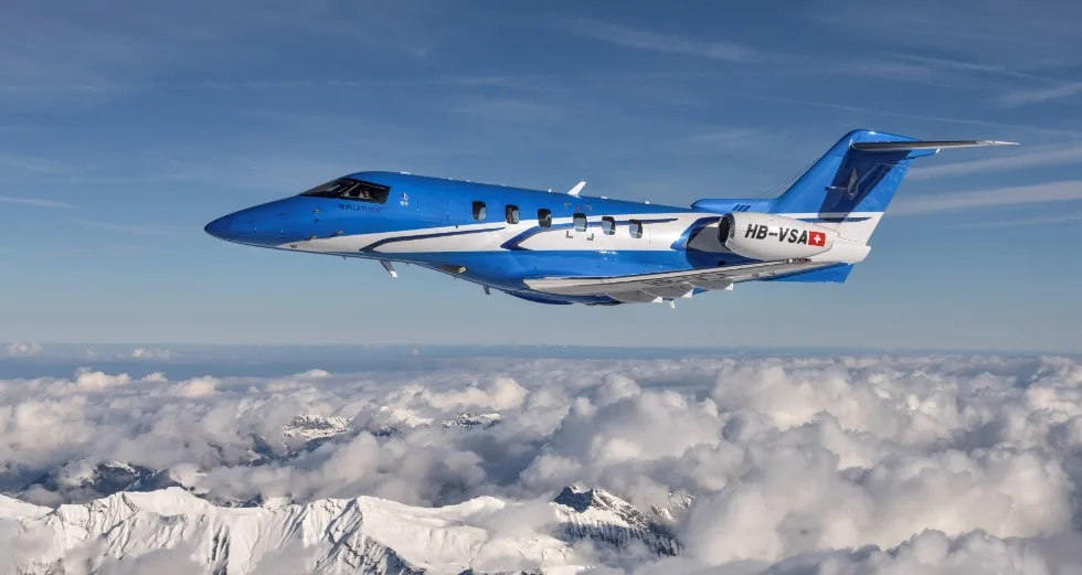 Marketing image of a 2018 Pilatus Aircraft.