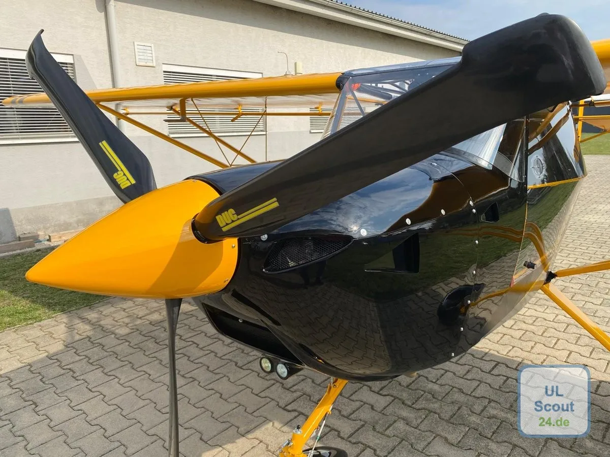 Exterior view of a 2026 Aeropro Eurofox 560NG, D-MHPU.