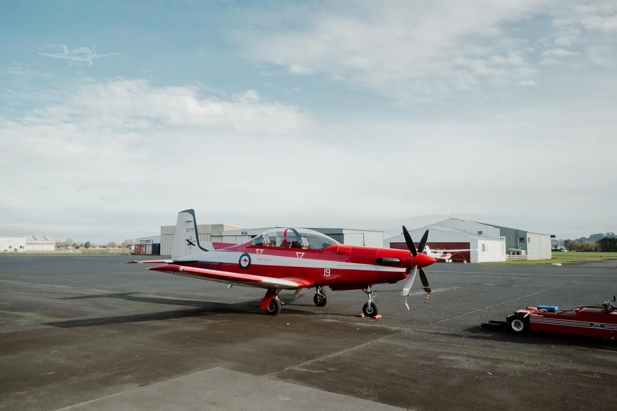 Exterior view of a 1989 PILATUS PC-9A.