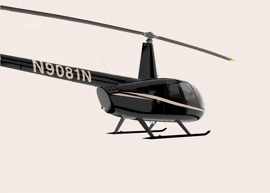 Marketing image of a 2026 ROBINSON R44 RAVEN II.