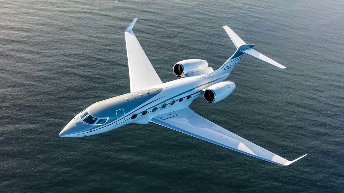 Marketing image of a 2023 Gulfstream G500 | Leviate Air Group.