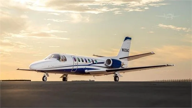 Exterior view of a 1994 Cessna CITATION V.