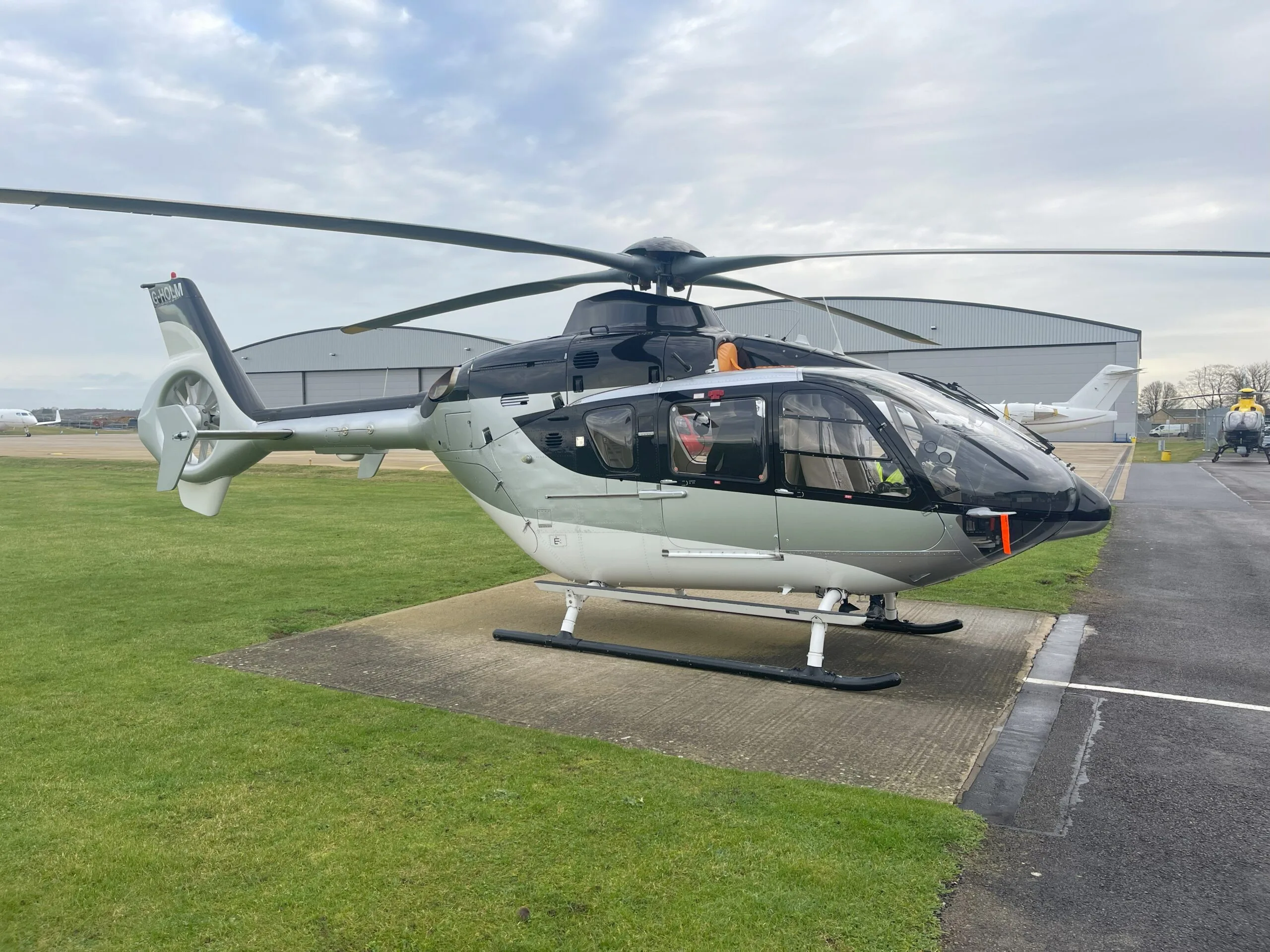 Exterior view of a 2007 Airbus ec135 t2.