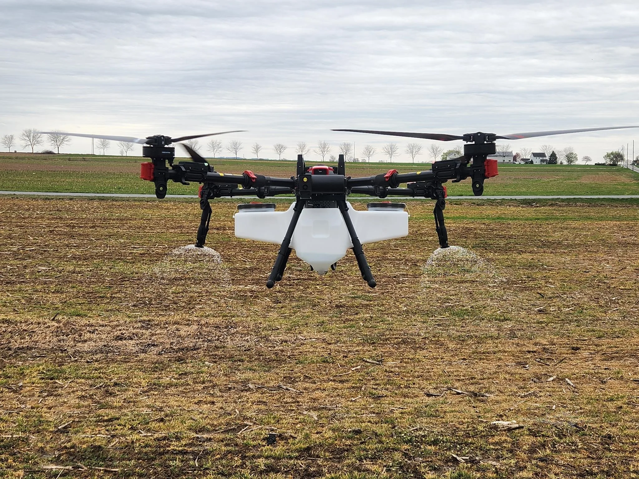 Exterior view of a 2024 XAG P150.