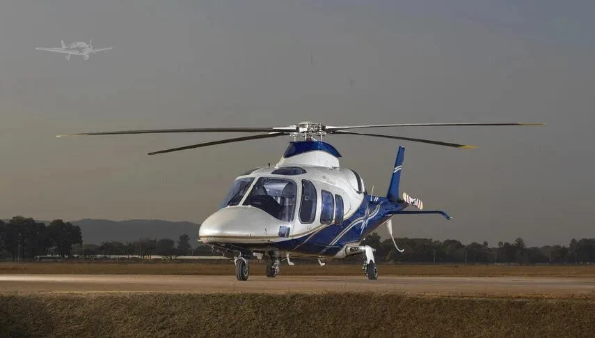 Exterior view of a 2009 AGUSTA A109SP.