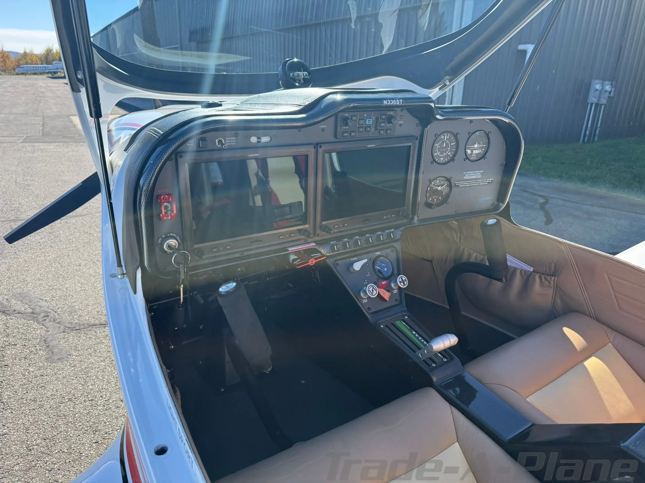 Cockpit and instrument panel of a 2018 TL SPORT AIRCRAFT TL-2000 STING S4.