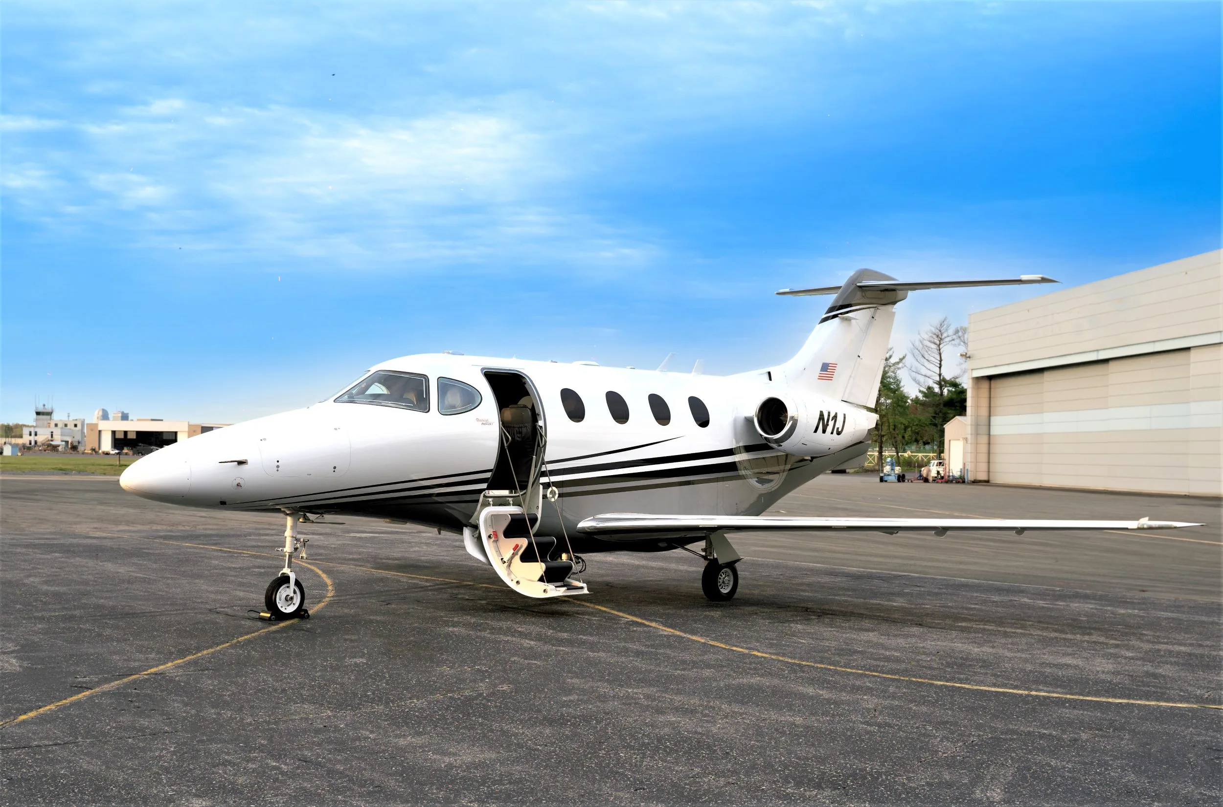 Marketing image of a Beechcraft Premier 1A.
