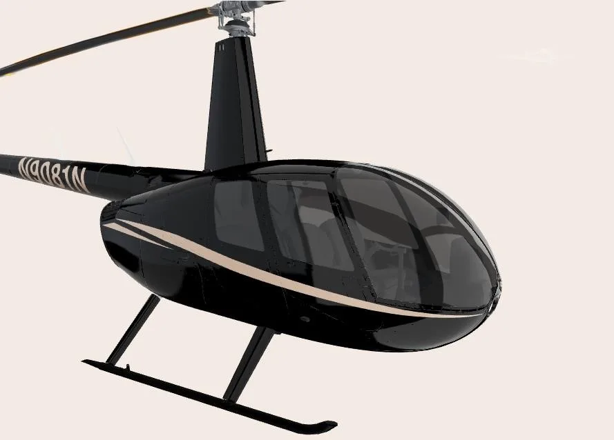 Marketing image of a 2026 ROBINSON R44 RAVEN II.