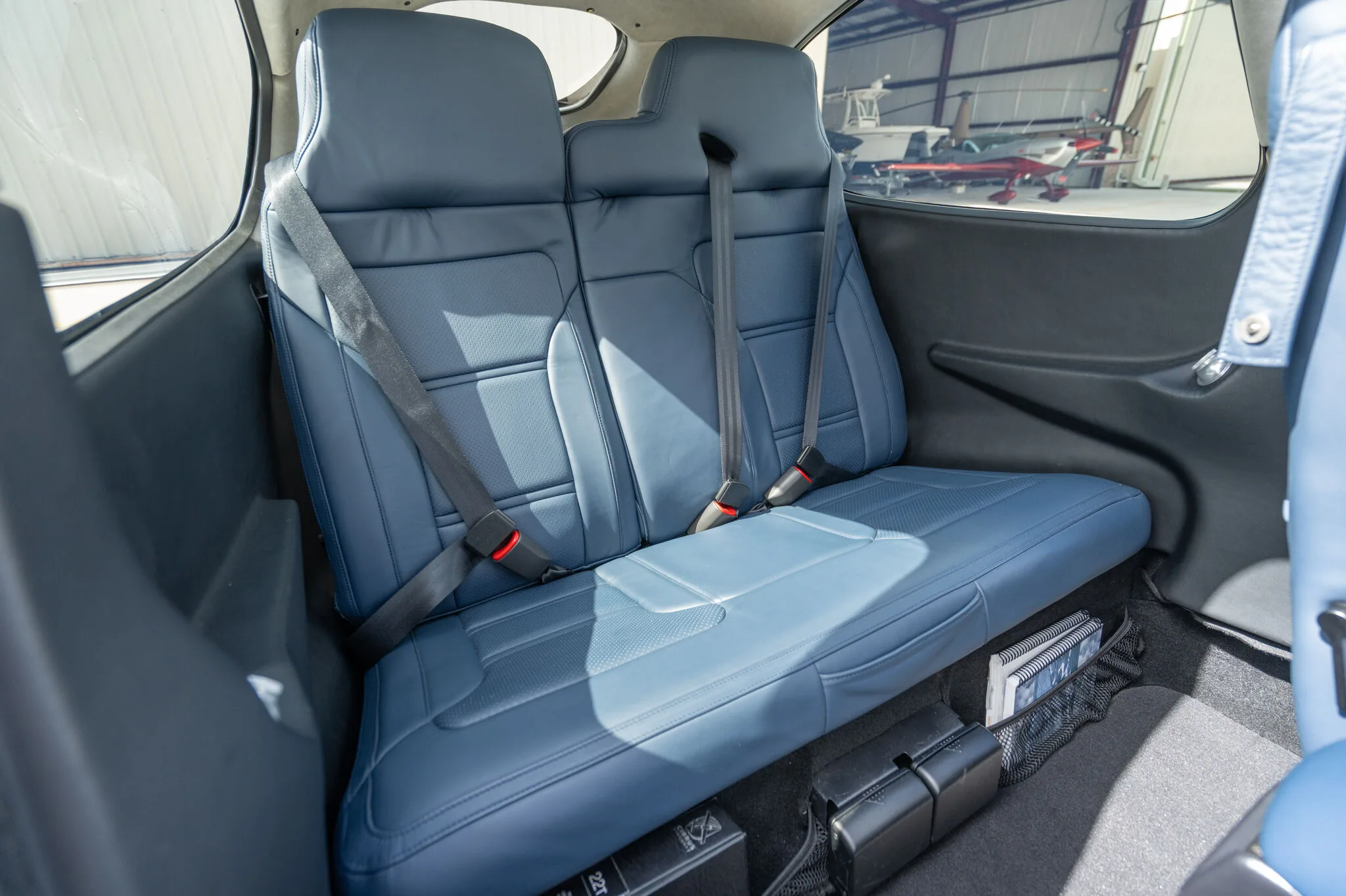 Cabin interior of a 2020 Cirrus SR22-G6 TURBO.