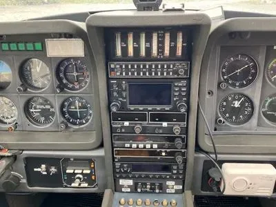 Avionics suite of a 1987 Socata TB-10 Tobago.