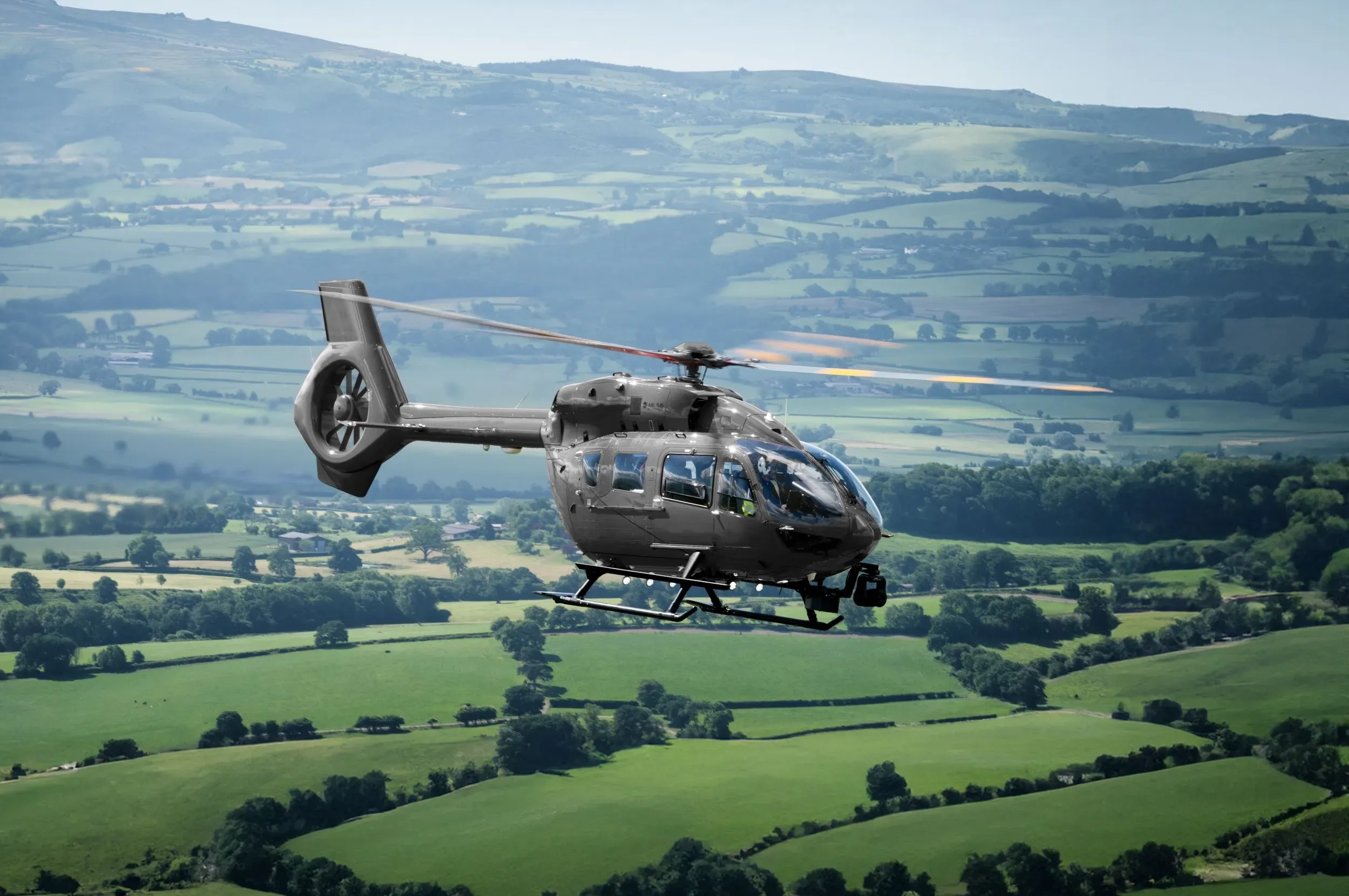 Marketing image of a 2015 Airbus H145.