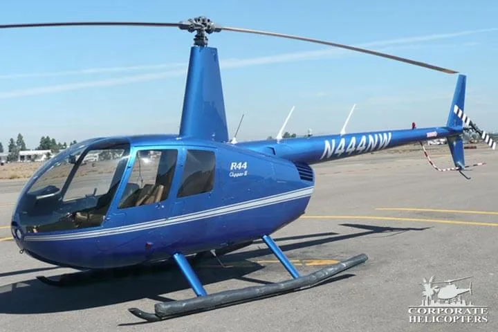 Avionics suite of a 2009 Robinson R44 Clipper II.